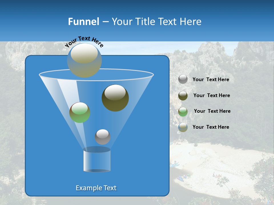 Old Calm Sea PowerPoint Template