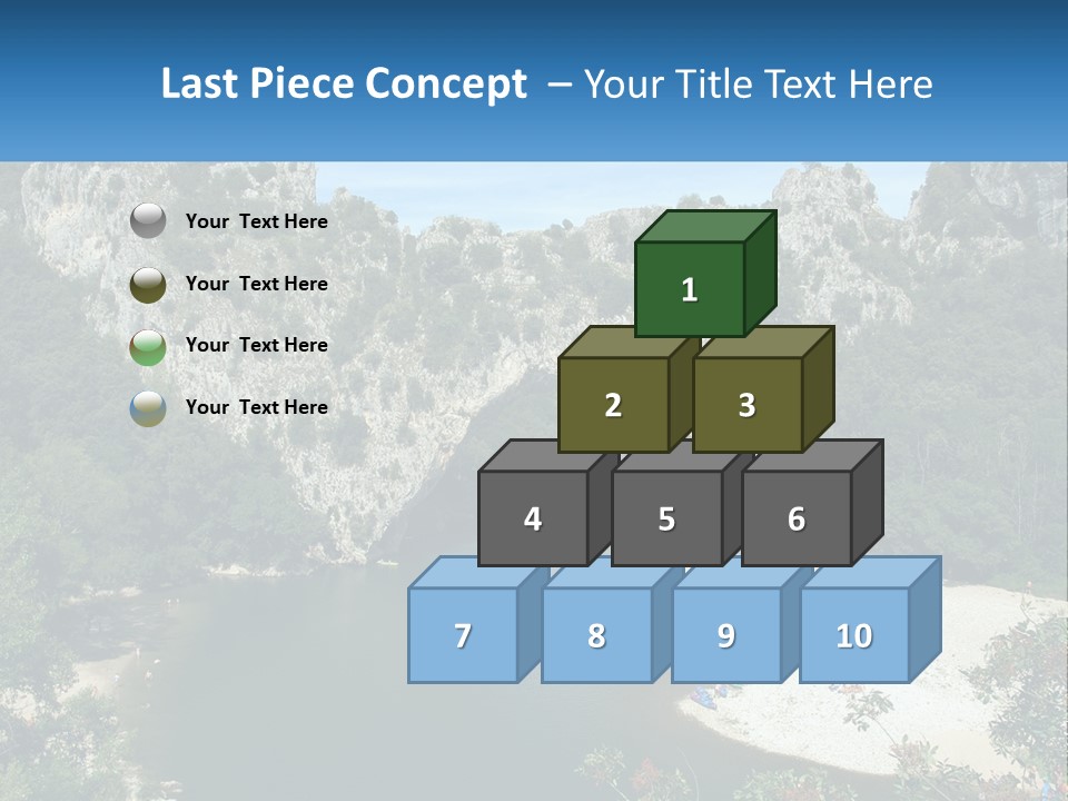 Old Calm Sea PowerPoint Template