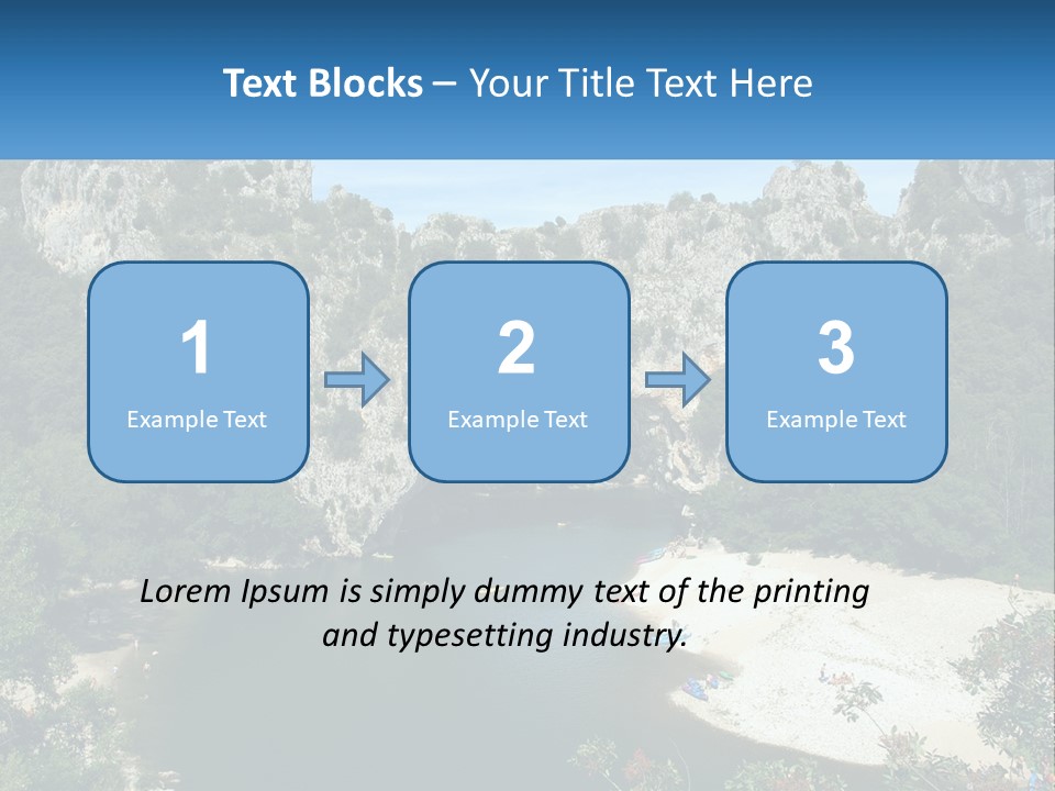 Old Calm Sea PowerPoint Template