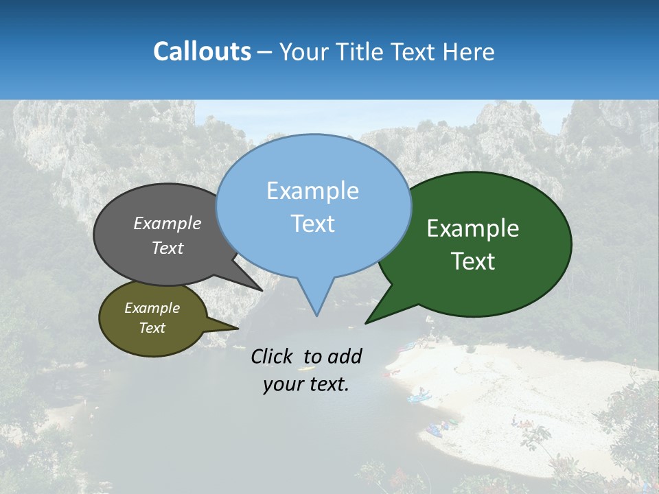 Old Calm Sea PowerPoint Template