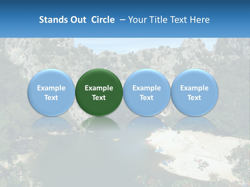 Old Calm Sea PowerPoint Template