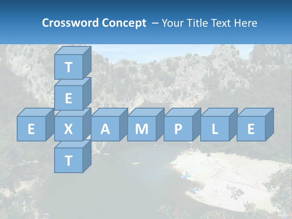 Old Calm Sea PowerPoint Template