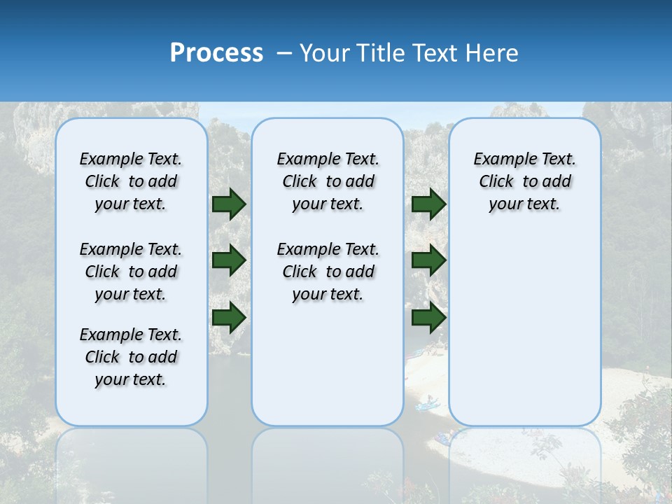 Old Calm Sea PowerPoint Template