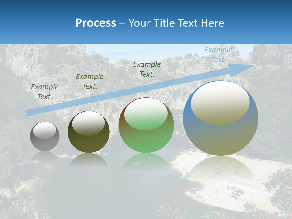 Old Calm Sea PowerPoint Template
