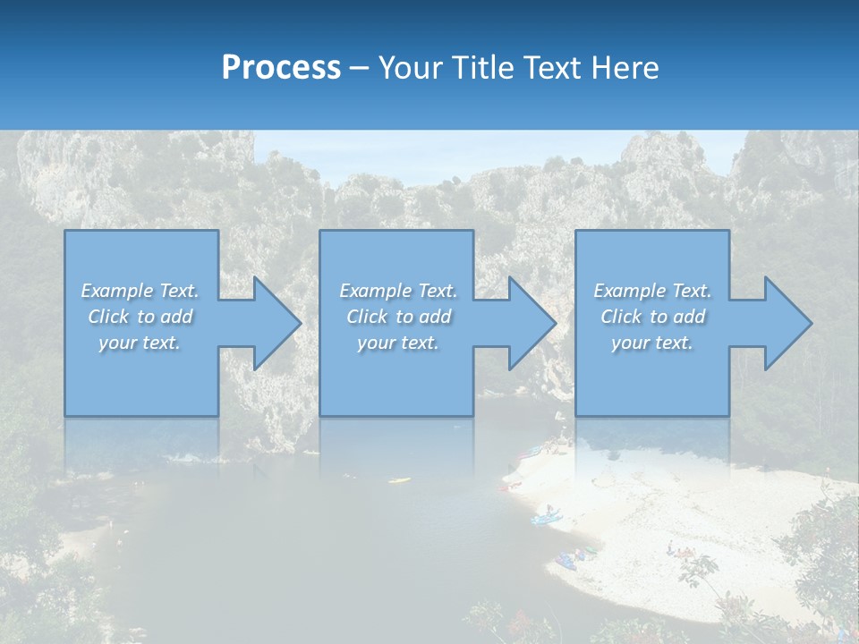 Old Calm Sea PowerPoint Template