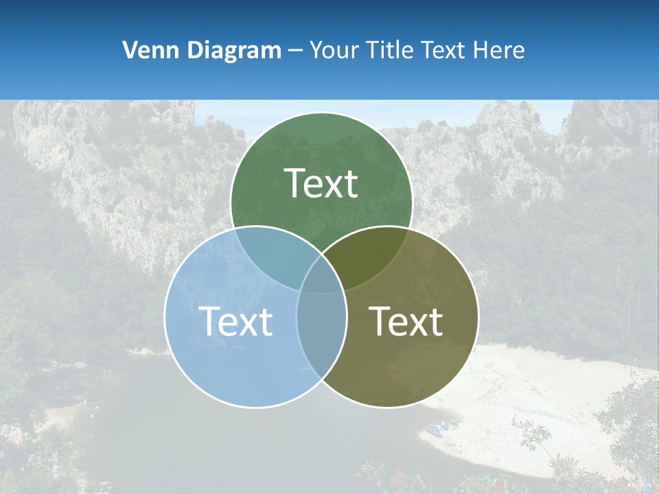 Old Calm Sea PowerPoint Template