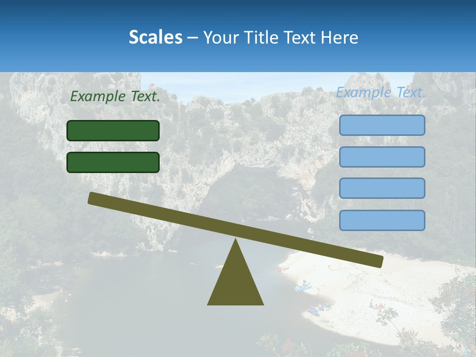 Old Calm Sea PowerPoint Template