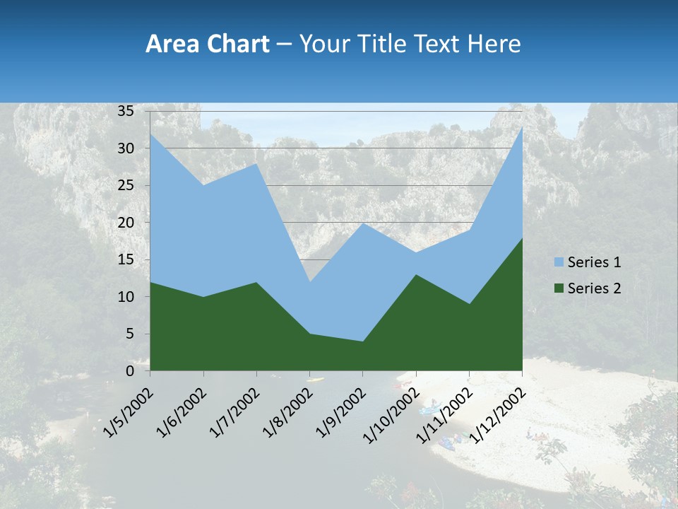 Old Calm Sea PowerPoint Template