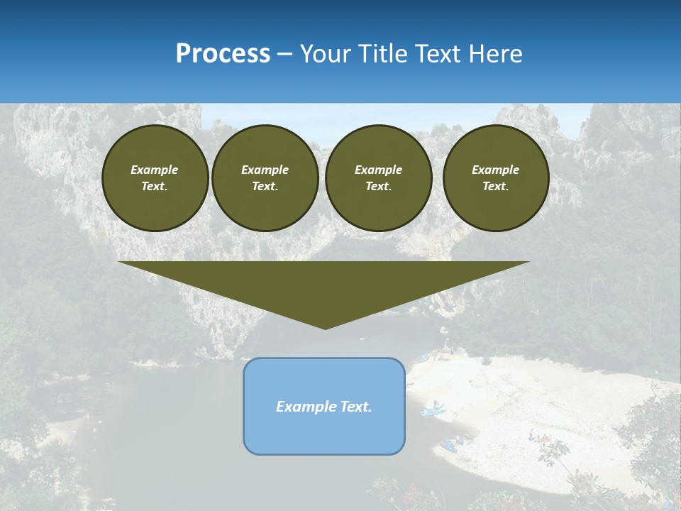 Old Calm Sea PowerPoint Template