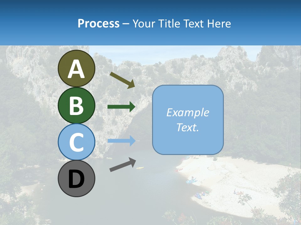 Old Calm Sea PowerPoint Template