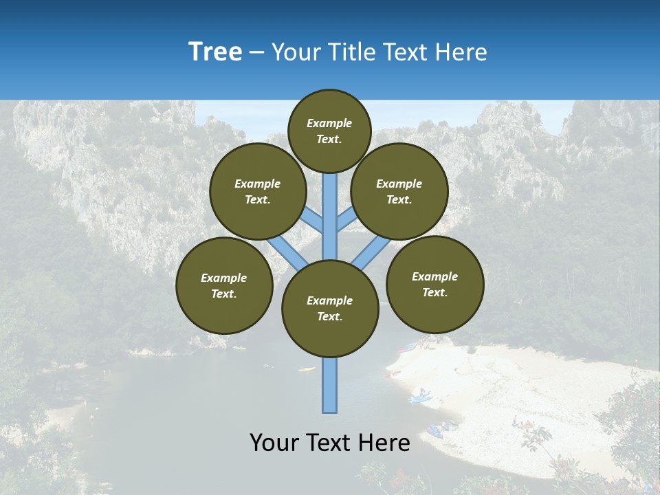 Old Calm Sea PowerPoint Template