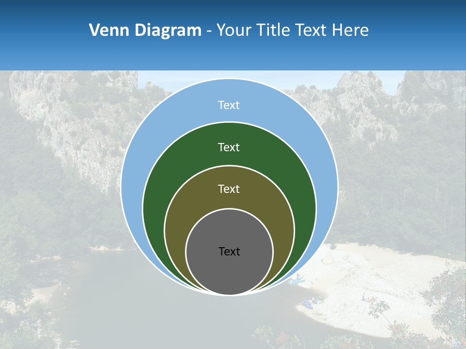 Old Calm Sea PowerPoint Template