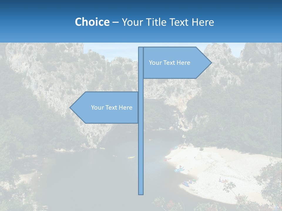 Old Calm Sea PowerPoint Template