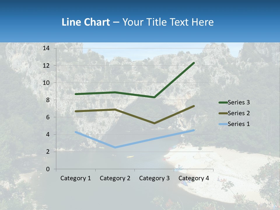 Old Calm Sea PowerPoint Template