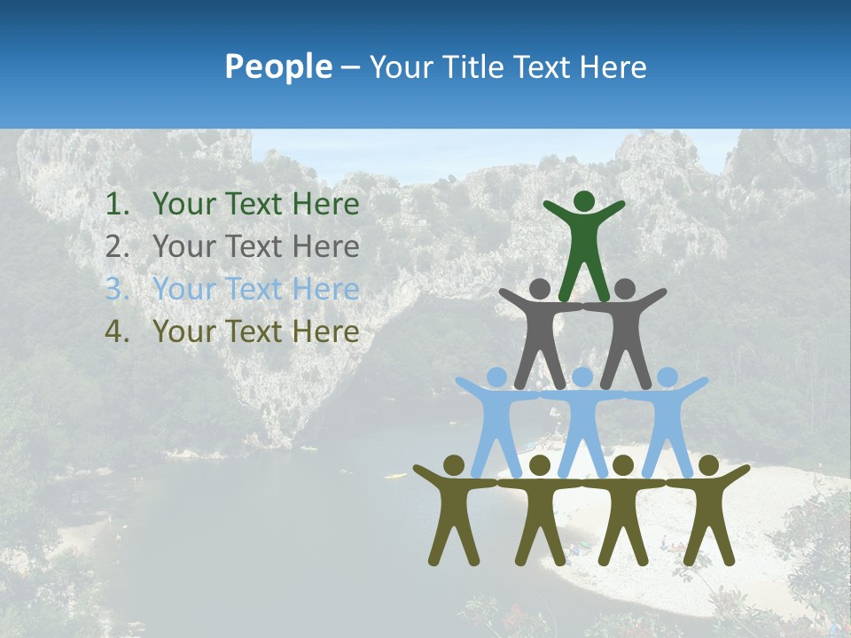 Old Calm Sea PowerPoint Template