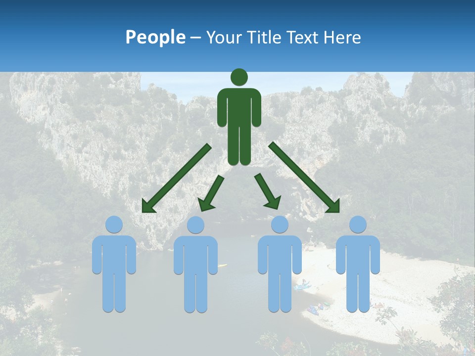 Old Calm Sea PowerPoint Template