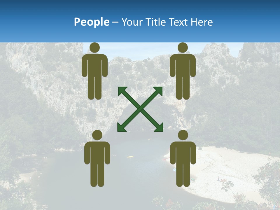 Old Calm Sea PowerPoint Template