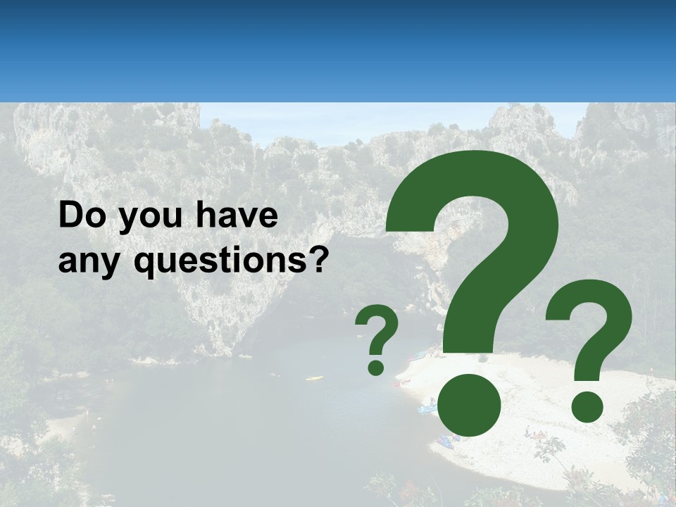 Old Calm Sea PowerPoint Template