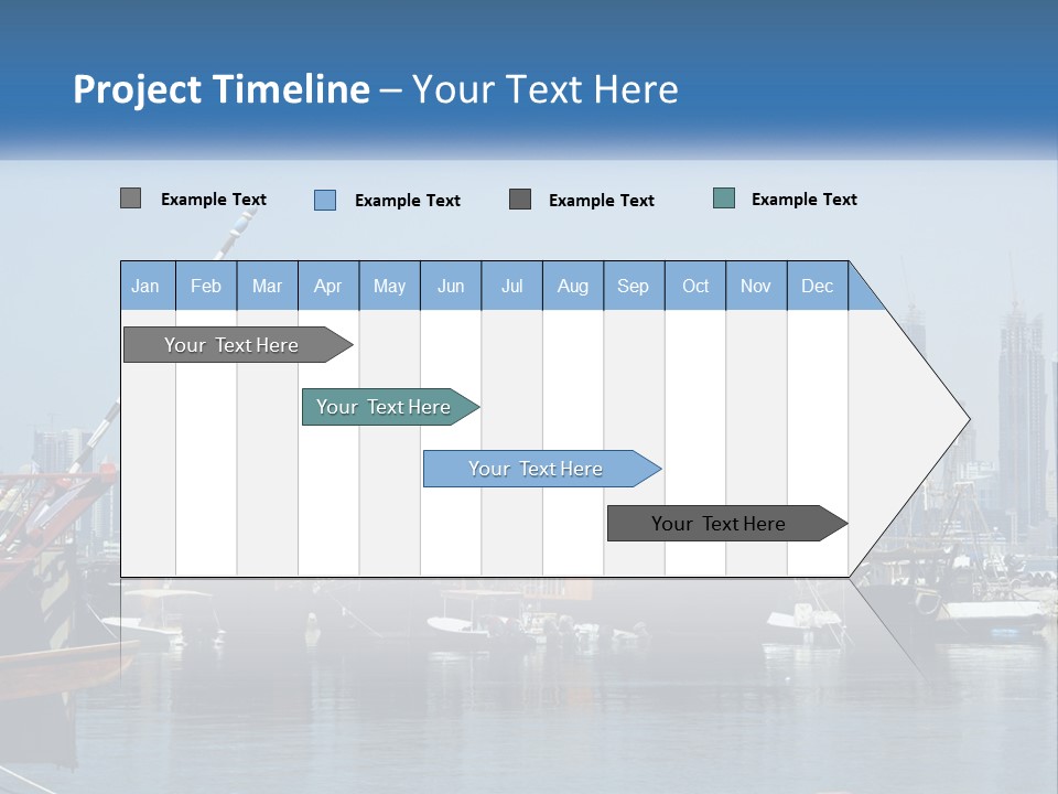 Retired Calm Sunset PowerPoint Template
