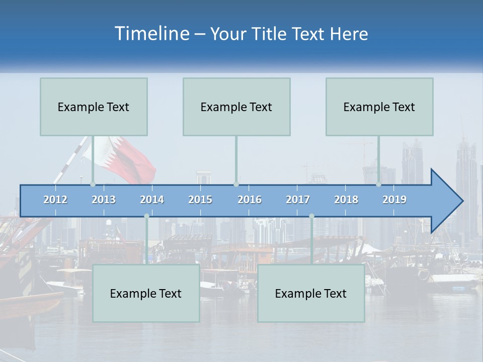Retired Calm Sunset PowerPoint Template