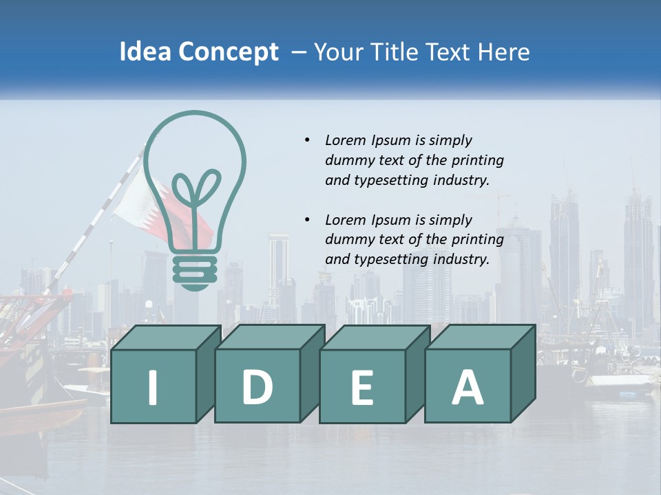 Retired Calm Sunset PowerPoint Template