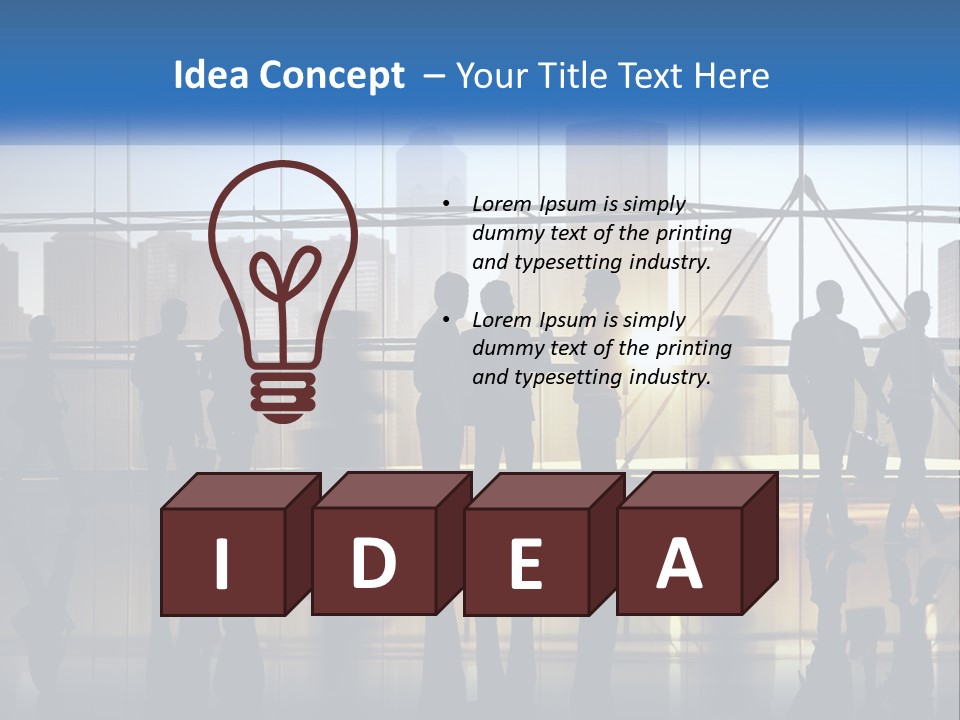 Water Old Sad PowerPoint Template