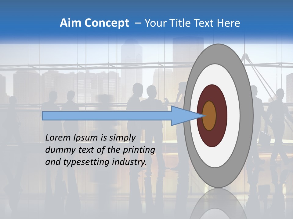 Water Old Sad PowerPoint Template