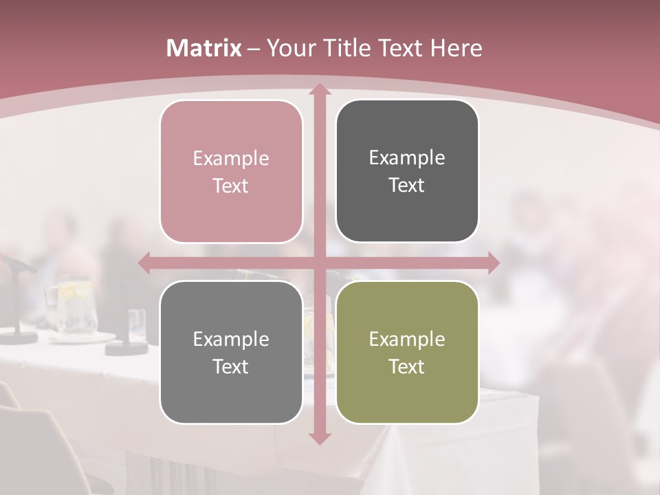 Retired Sunset Beach PowerPoint Template