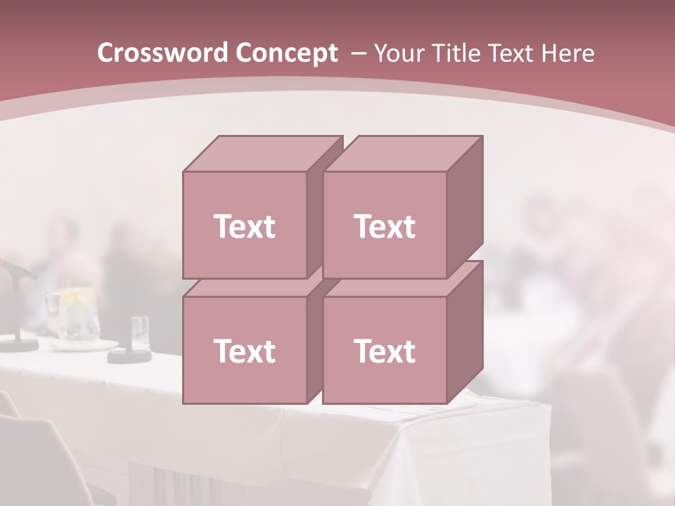 Retired Sunset Beach PowerPoint Template