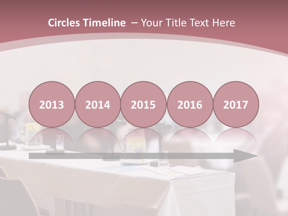 Retired Sunset Beach PowerPoint Template