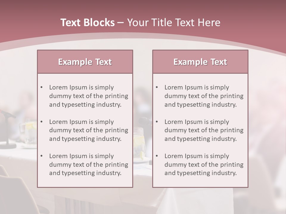 Retired Sunset Beach PowerPoint Template