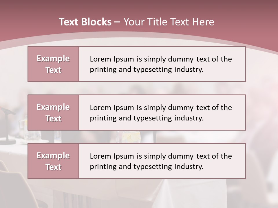 Retired Sunset Beach PowerPoint Template