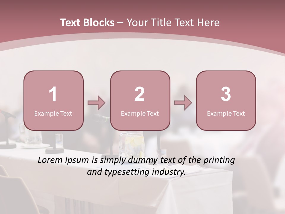 Retired Sunset Beach PowerPoint Template