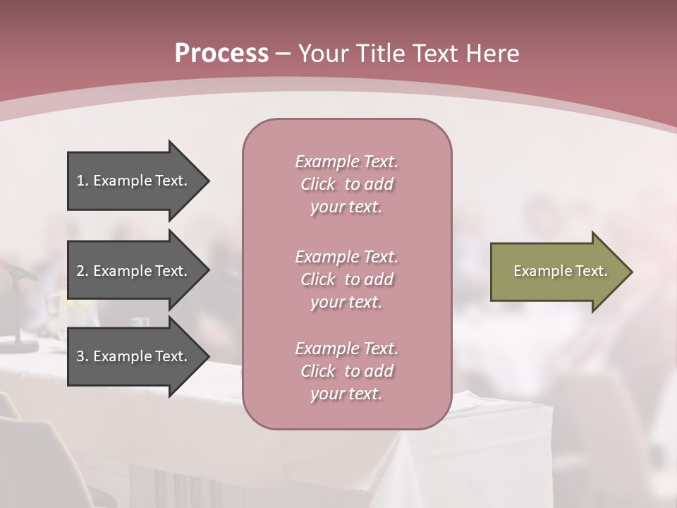 Retired Sunset Beach PowerPoint Template
