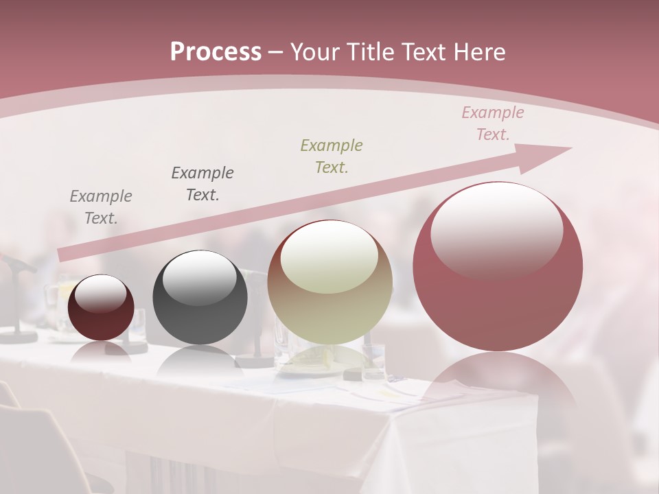 Retired Sunset Beach PowerPoint Template