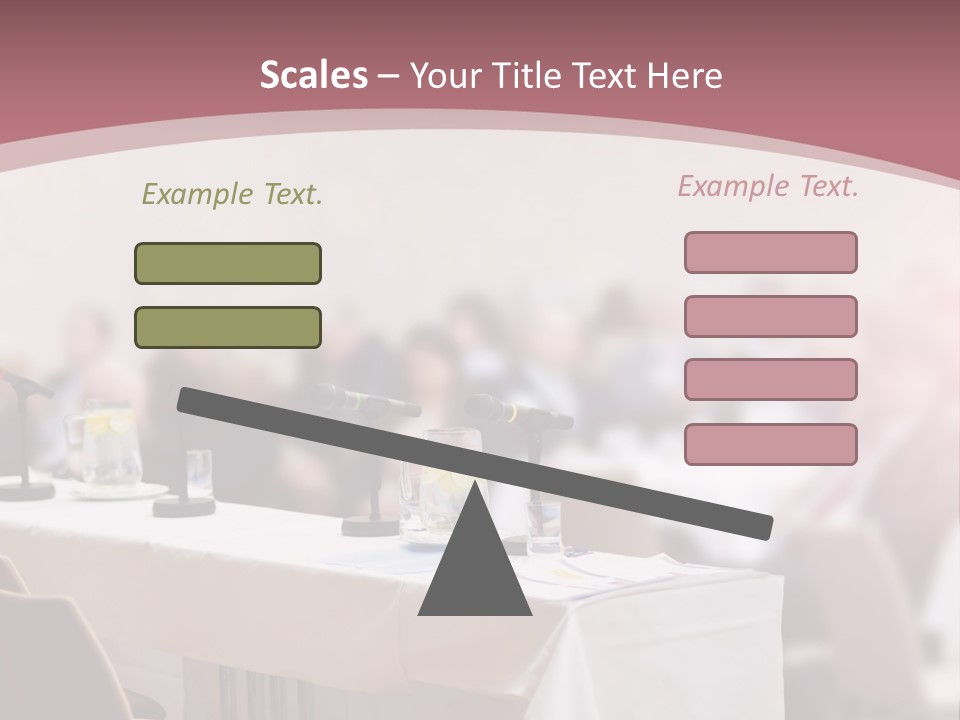 Retired Sunset Beach PowerPoint Template