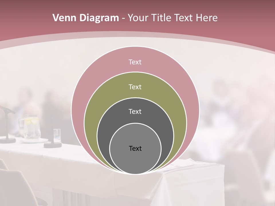 Retired Sunset Beach PowerPoint Template