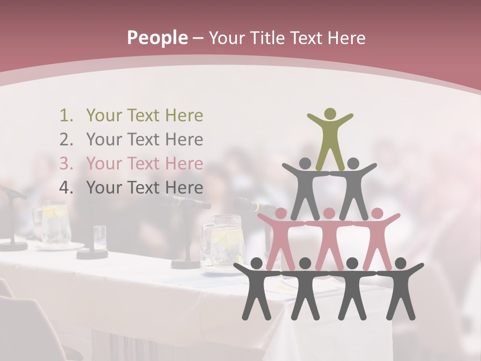 Retired Sunset Beach PowerPoint Template