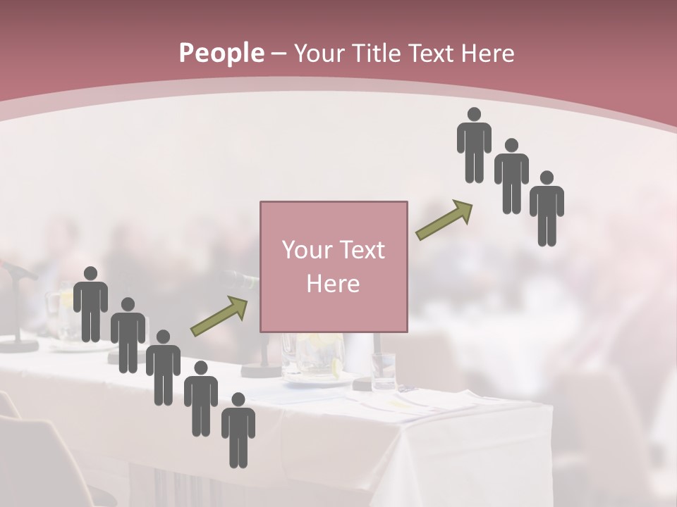 Retired Sunset Beach PowerPoint Template