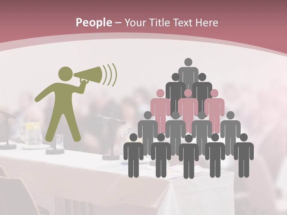 Retired Sunset Beach PowerPoint Template