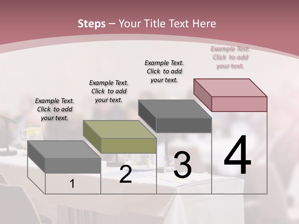 Retired Sunset Beach PowerPoint Template
