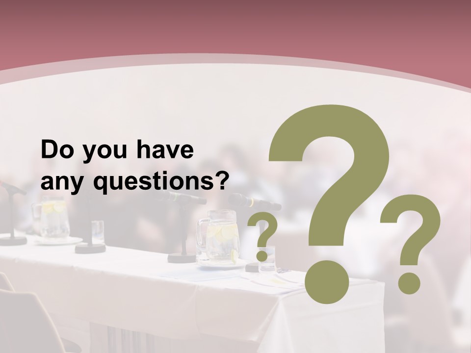 Retired Sunset Beach PowerPoint Template