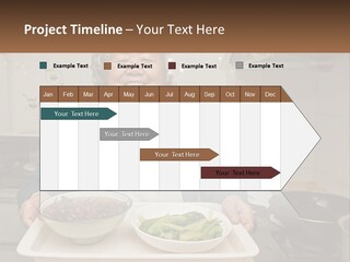 Sand Beach Pensioner PowerPoint Template