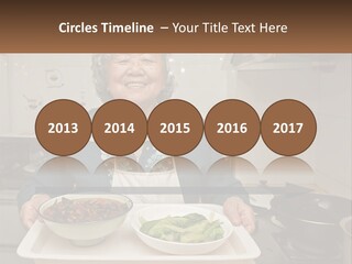 Sand Beach Pensioner PowerPoint Template