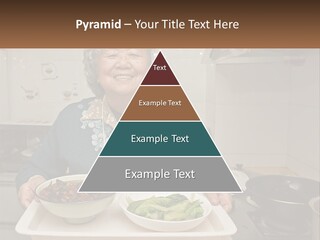Sand Beach Pensioner PowerPoint Template