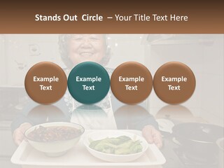 Sand Beach Pensioner PowerPoint Template