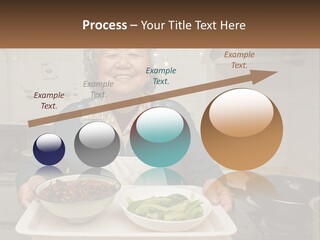 Sand Beach Pensioner PowerPoint Template