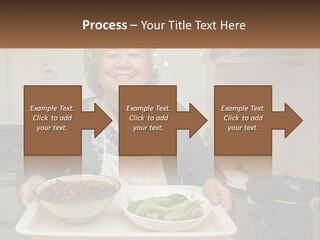 Sand Beach Pensioner PowerPoint Template