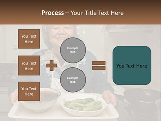 Sand Beach Pensioner PowerPoint Template