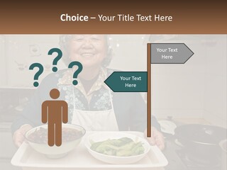 Sand Beach Pensioner PowerPoint Template